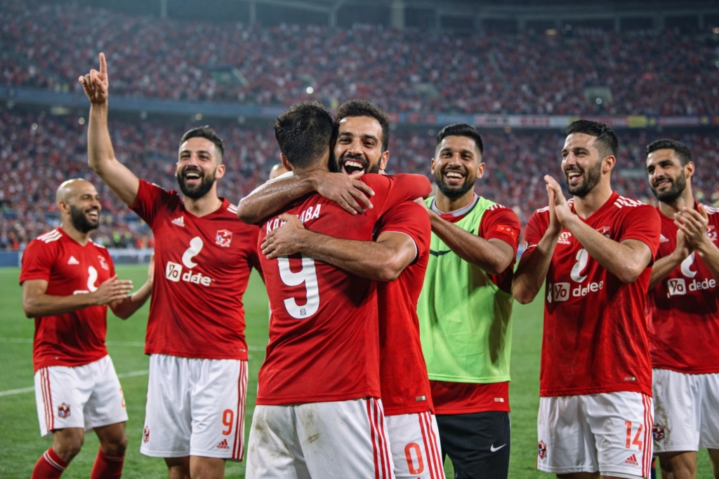 تعادل الأهلي والجيش الملكي