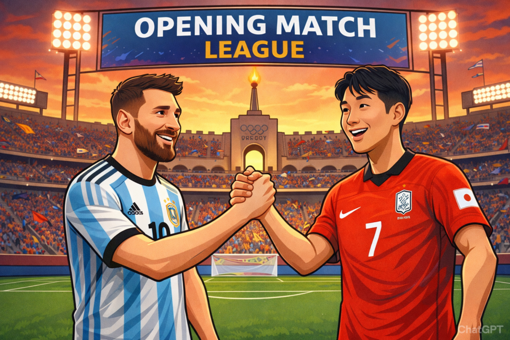 الدوري الأمريكي لكرة القدم 2026 في افتتاح موسم ميسي وسون قبل كأس العالم