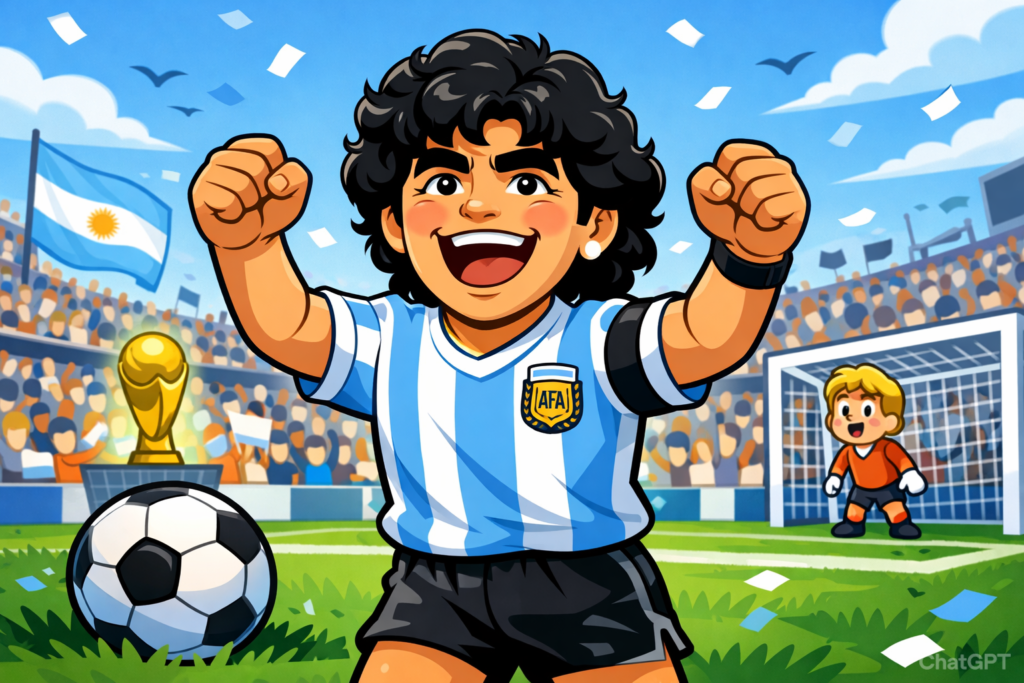 أفضل تشكيلة كرة قدم في التاريخ وفق اختيارات الذكاء الاصطناعي بدون مارادونا