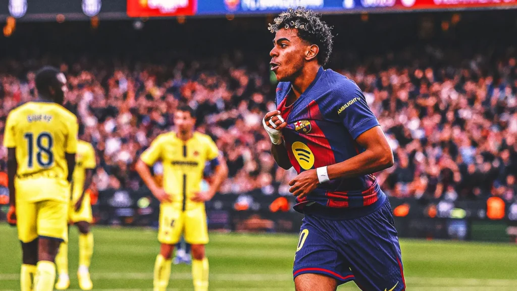 رمضان ولامين جمال وتألقه مع برشلونة في الدوري الإسباني